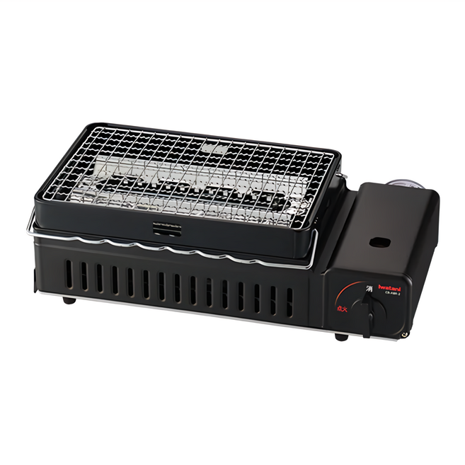 Iwatani 岩谷 新網烤串燒磁式瓦斯烤爐 CB-ABR-2, 黑色, 1個