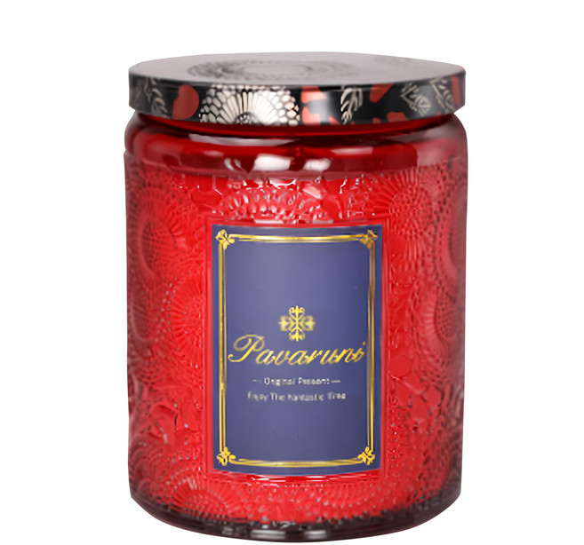 Pavaruni 香氛蠟燭卡菲那系列, 火焰之舞味道, 200g, 1個