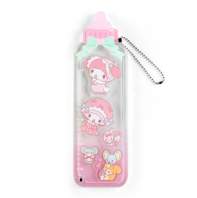 sanrio 三麗鷗壓克力鑰匙圈l, 粉色, 1個