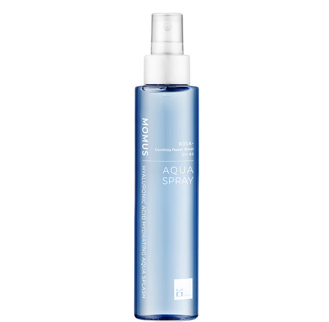 MOMUS 玻尿酸保濕玫瑰水 噴霧 140ml 緊緻舒緩肌膚 小分子滲透 香水級霧化噴頭, 1瓶