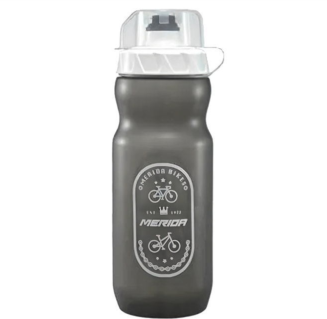 MERIDA 美利達 水壺 Set 2個 台灣製 LDPE低密度聚乙烯, 黑色, 615ml, 1組
