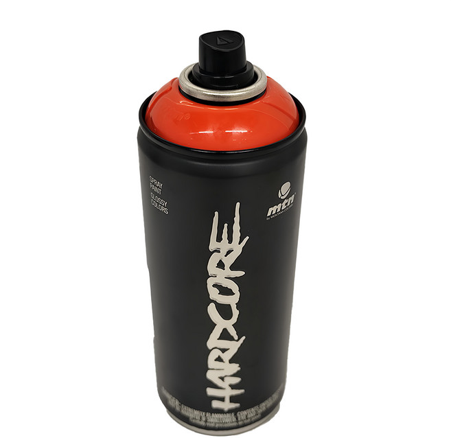 MTN HARDCORE 塗鴉噴漆, 科羅拉多紅色, 400ml, 1入
