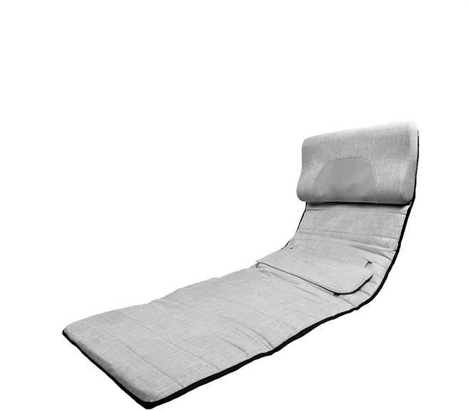 FUTURE LAB. 未來實驗室 8D Plus 極手感按摩墊 全身按摩 9個按摩點 8種按摩模式 獨立恆溫式熱敷, 灰色