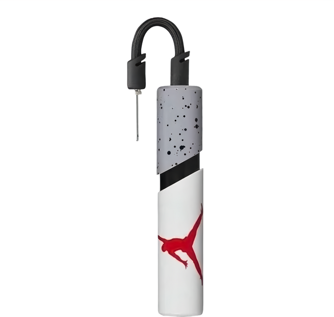 NIKE 耐吉 JORDAN 喬丹 ESSENTIAL 打氣筒 J0001946128, 白灰紅黑, 1個