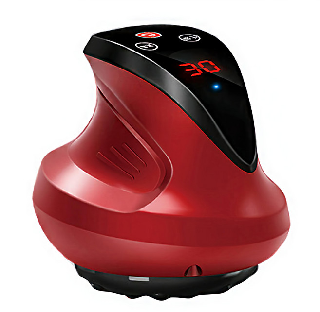 MRF 健身大師 3IN1電動刮痧儀 原廠保固, HY-19967, 紅色