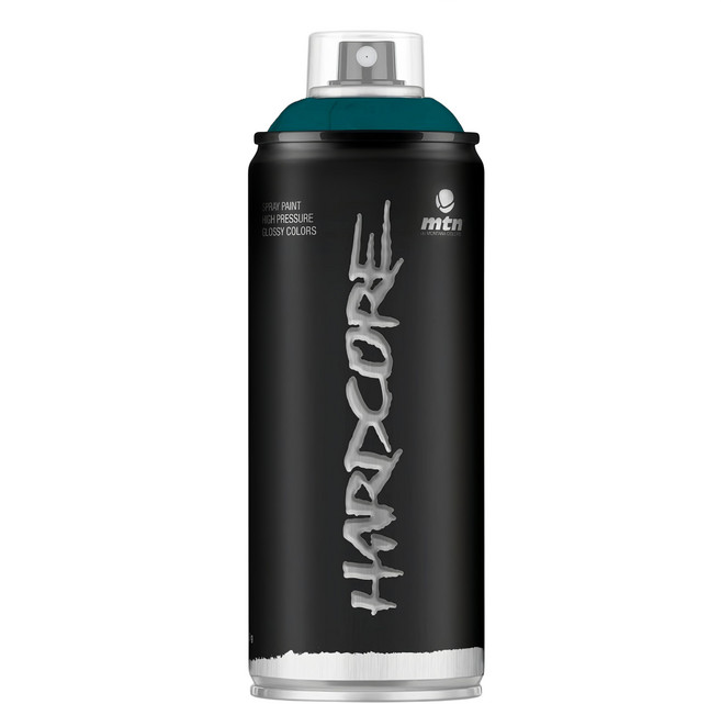 MTN HARDCORE 塗鴉噴漆, 海洋藍色, 400ml, 1入