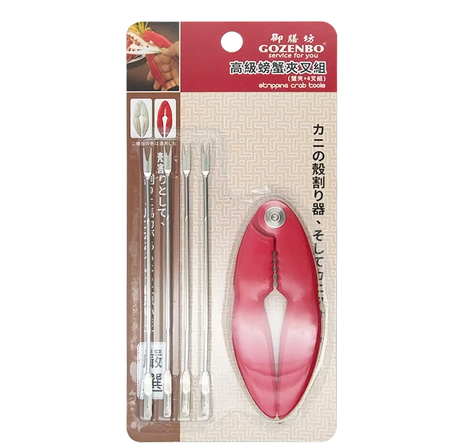 GOZENBO 御膳坊 高級螃蟹夾組, 顏色隨機, 1組