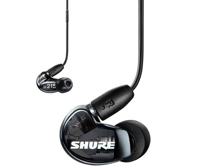 SHURE 舒爾 線控通話耳機 鍵寧, 黑色