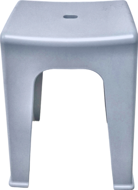 KEYWAY 聯府 歐風止滑椅 RQ847-1 38.9 x 33.6 x 47cm, 灰色, 1個