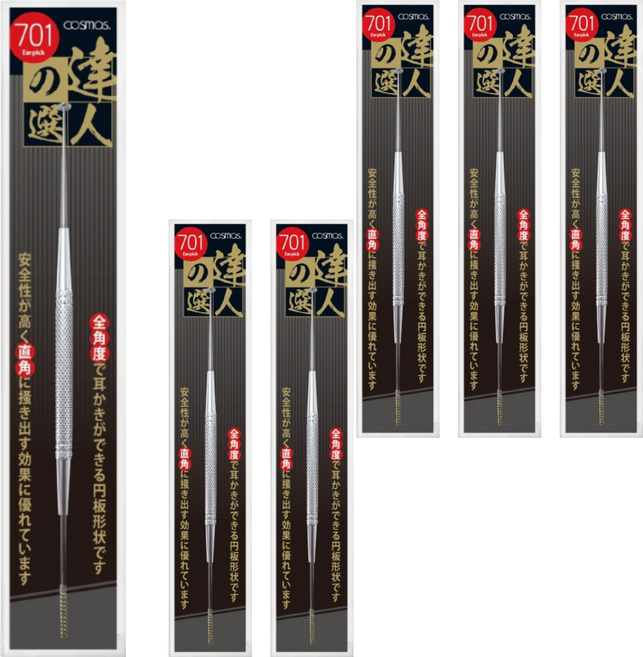 台灣 COSMOS 雙頭耳搔 顏色隨機, 6支, 1支