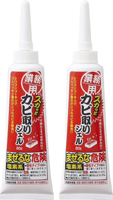 AIMEDIA 艾美迪雅 專業用去黴凝膠 80g 強效除霉 適用於磁磚縫隙、窗框, 2條