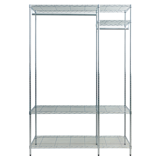 dayneeds 日需百備 六管套四層大衣櫥 贈拉簾式防塵布套 4層