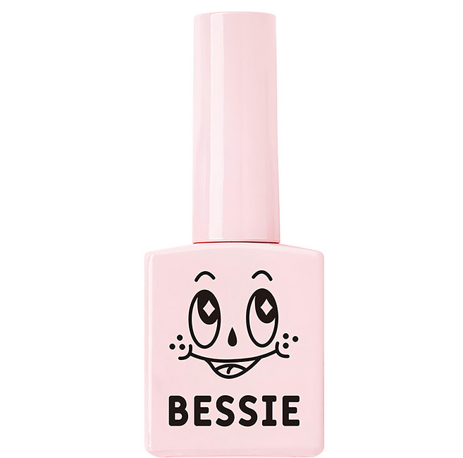 BESSIE 半透明系列 美甲凝膠 持久成色, S03 芭蕾粉, 11ml, 1瓶