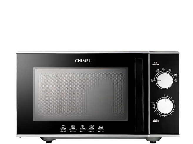 CHIMEI 奇美家電 25L 平台式微波爐 六段火力 無轉盤設計 加熱均勻 黑晶全平面玻璃, MV-25C1FK