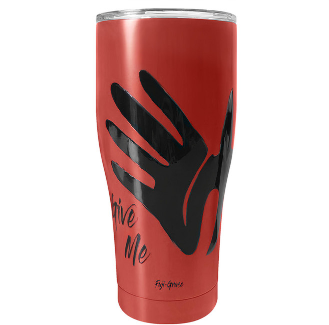 FUJI-GRACE 富士雅麗 陶瓷噴層保溫保冰Hot瓷杯 FJ-941, 朝陽紅, 900ml, 1個