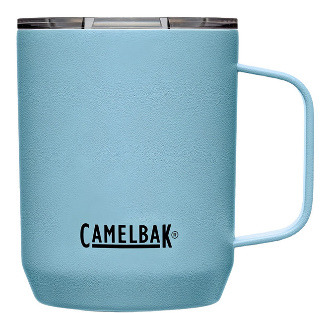 CAMELBAK Camp Mug 不鏽鋼露營保溫馬克杯 350ml, 灰藍色, 1個