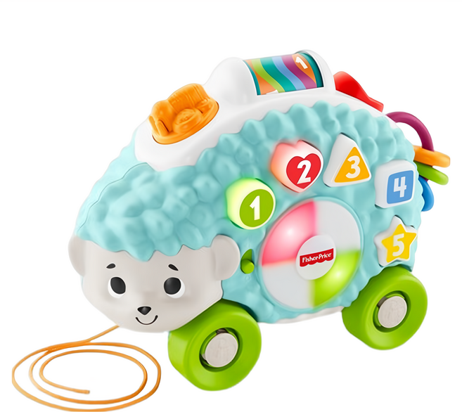 fisher-price 費雪 LINKIMALS聲光學習小刺蝟, 多色, 1個