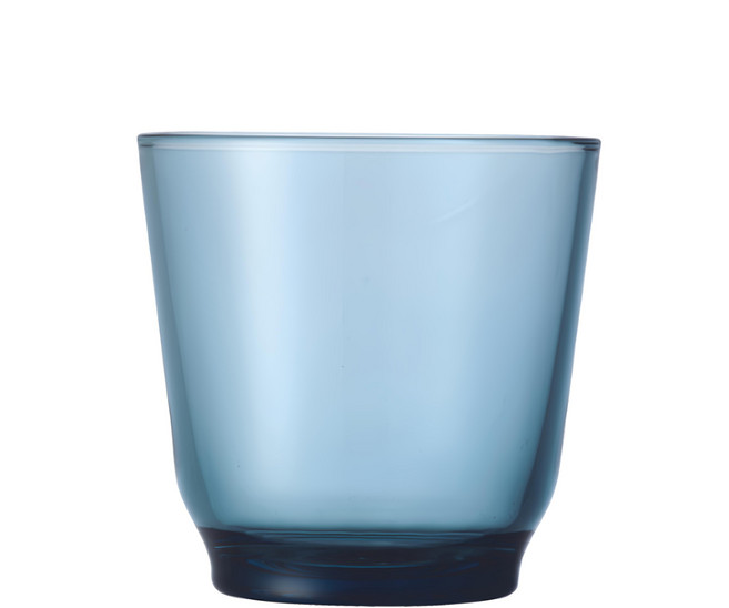 KINTO HIBI 玻璃杯 80 x 80mm 220ml, 藍色, 1個