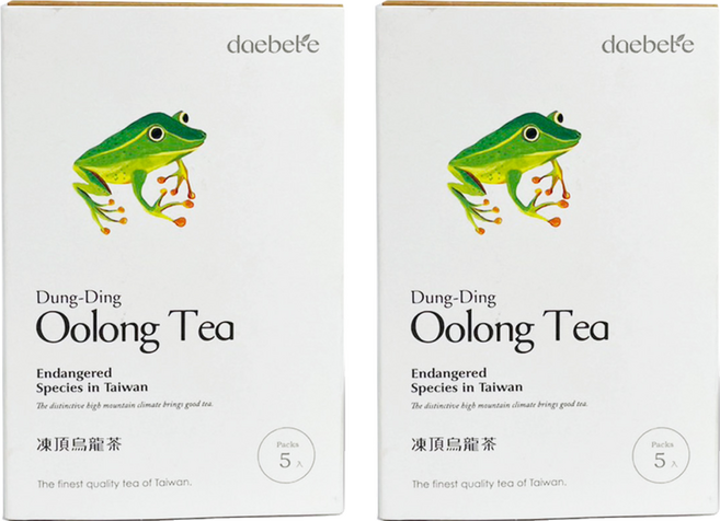 daebete 茶米茶 寶島生態 凍頂烏龍茶, 7g, 5包, 2盒