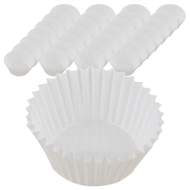 ILSUNG 蛋糕紙模 45mm, 白色, 200張