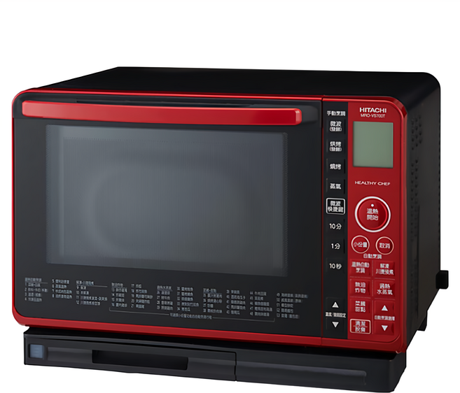 HITACHI 日立 過熱水蒸氣烘烤微波爐 22L 14kg, MRO-VS700T-R