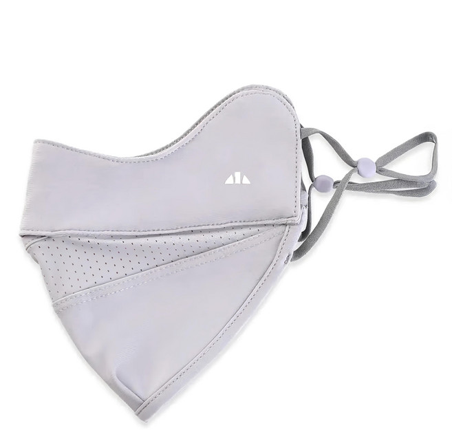 NICOFUN 愛定做 冰絲涼感立體剪裁3D微笑口罩 FYS24MASK02 14g, 1個, 冷月灰, 1入