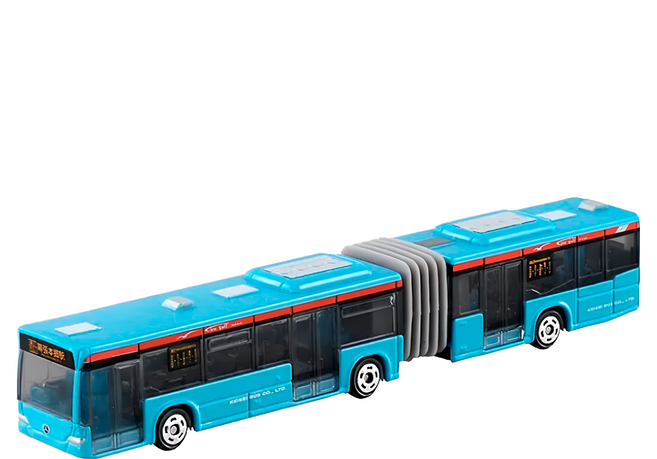 TOMICA TAKARA TOMY 小汽車, 賓士CITARO BUS 藍色, 1個