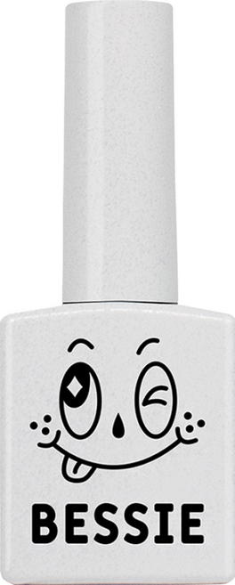 BESSIE 亮片系列 美甲凝膠 0.37 FL OZ/ 11ml, GL07 琉璃銀, 1瓶