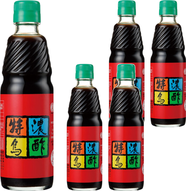 KONG YEN 工研 特濃烏醋, 300ml, 5瓶