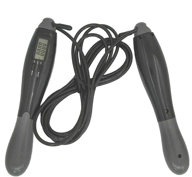 FANCY LIFE 自動計數跳繩, 黑灰色, 1組