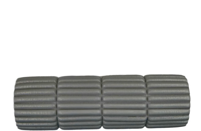 QMAT 按摩滾筒 小竹竿款 MINI EVA乙烯醋酸乙烯酯材質, 雲朵灰, 1個