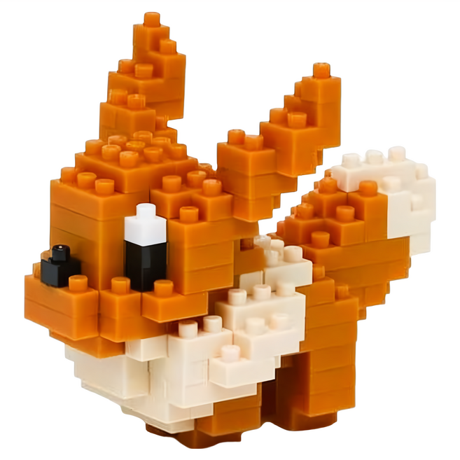nanoblock 河田積木 迷你積木, 伊布, 1組