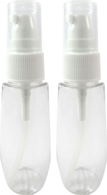 台灣 COSMOS 噴瓶 #V1490B 40ml, 透明色, 2個