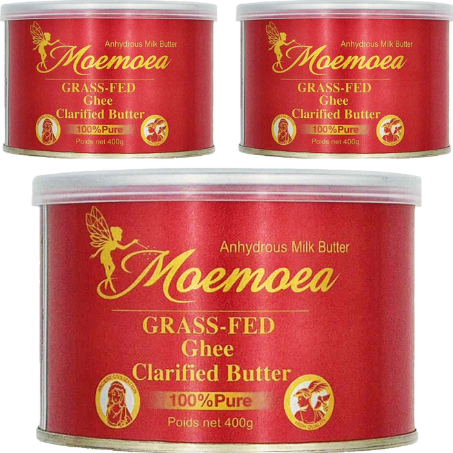 Moemoea 茉依亞 無水奶油, 400g, 3罐
