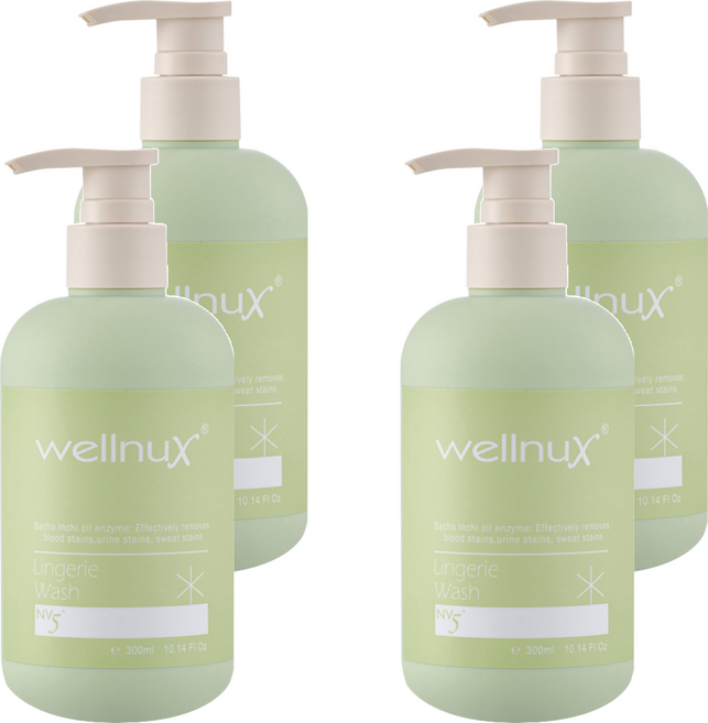 WellnuX 維妮舒 NV5維妮舒貼身衣物手洗精, 300ml, 4瓶