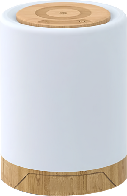 ANTIAN LED七彩拍拍小夜燈/USB充電戶外氛圍燈/床頭燈, 木紋色