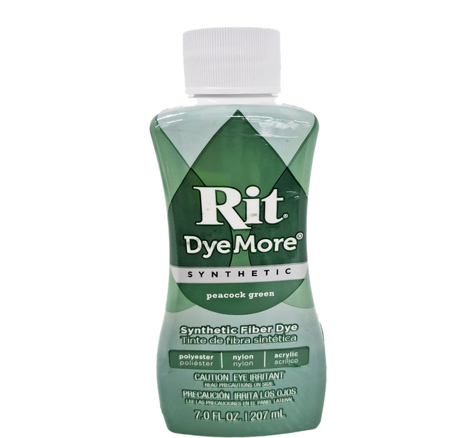 Rit 瑞特 人造纖維染料 PEACOCK GREEN 鸚鵡綠, 207ml, 1色