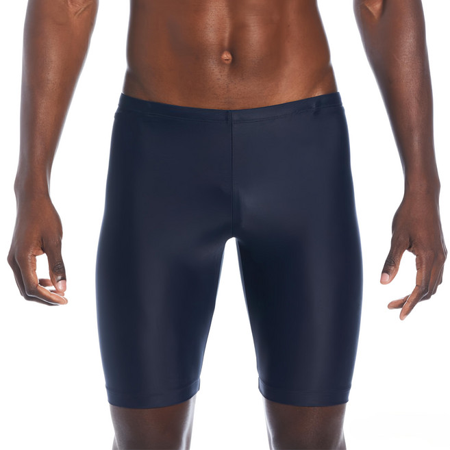 NIKE 耐吉 MULTI LOGO 男款及膝泳褲 NESSE637