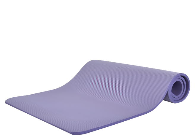 THE ONE UNITED 瑜珈墊/防滑墊/地墊 加大加厚款, 1個, 紫色