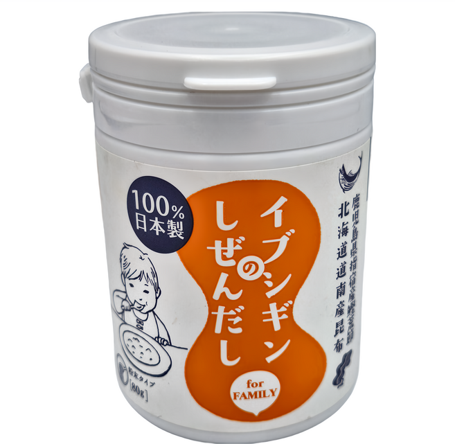 日本 ORIDGE 不加食鹽昆布柴魚粉, 80g, 1瓶