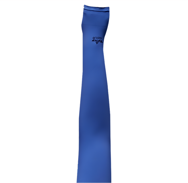 salua 抗UV運動冰袖套 B01-A0020, 寶藍色, 1雙