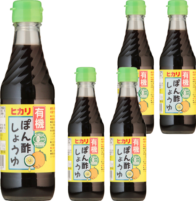 HIKARI FOODS 光食品 有機和風柚子醬油, 250ml, 5瓶