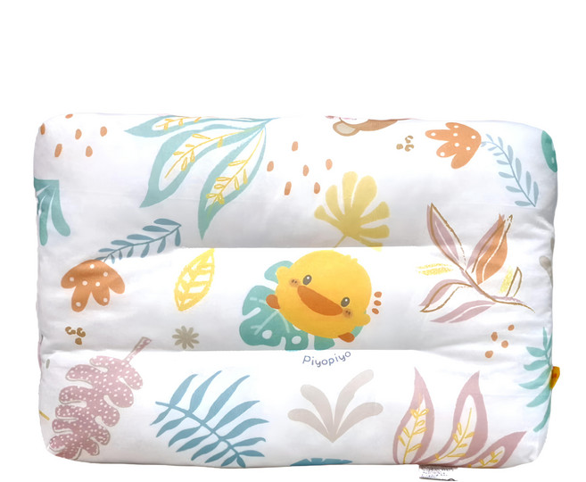 PiYOPiYO 黃色小鴨 涼感逗趣枕, 桃粉