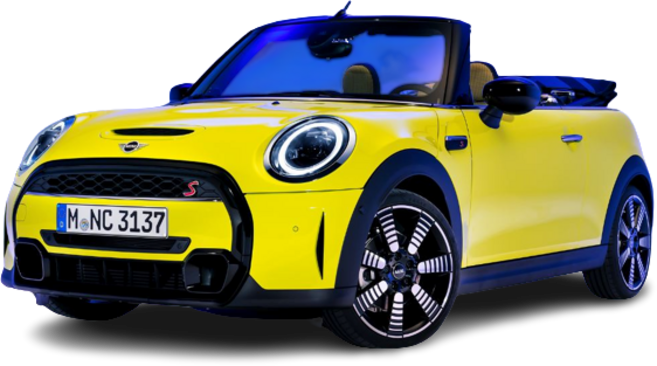 [제주도] 제주한라렌트카(금연)★제주공항 3분,전차종 오픈카,반려동물동반가능★ 2025 더 뉴 미니쿠퍼 컨버터블, 휘발유, 4인승