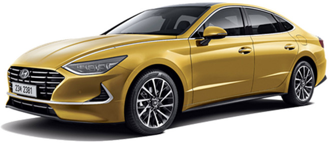 [제주렌트카] 제주허브렌트카 중형차량 소나타 DN8, 휘발유, 5인승