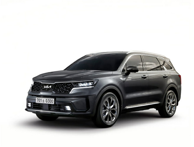 [제주렌트카] 제주허브렌트카 RV차량 2022 4세대 쏘렌토, 휘발유, 7인승