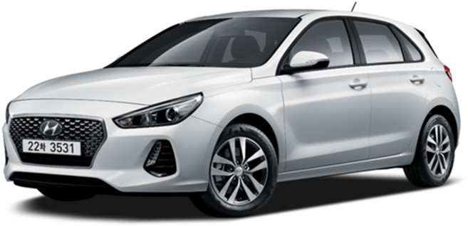 [제주렌트카] 제주허브렌트카 경소형차량 올뉴i30, 휘발유, 5인승