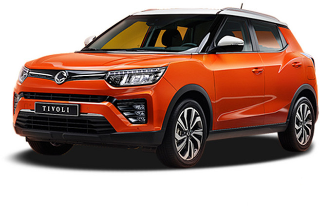 [제주] ★찜카★소형SUV★제주도렌트카★완전(고급)자차포함★  베리 뉴 티볼리, 휘발유, 5인승