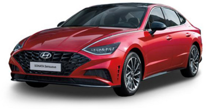 [제주렌트카] 제주허브렌트카 중형차량 소나타 DN8, 연료타입랜덤, 5인승