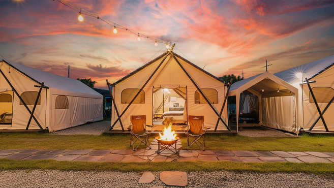 [가평군] |와우회원10%할인| 가평 청춘 글램핑&카라반